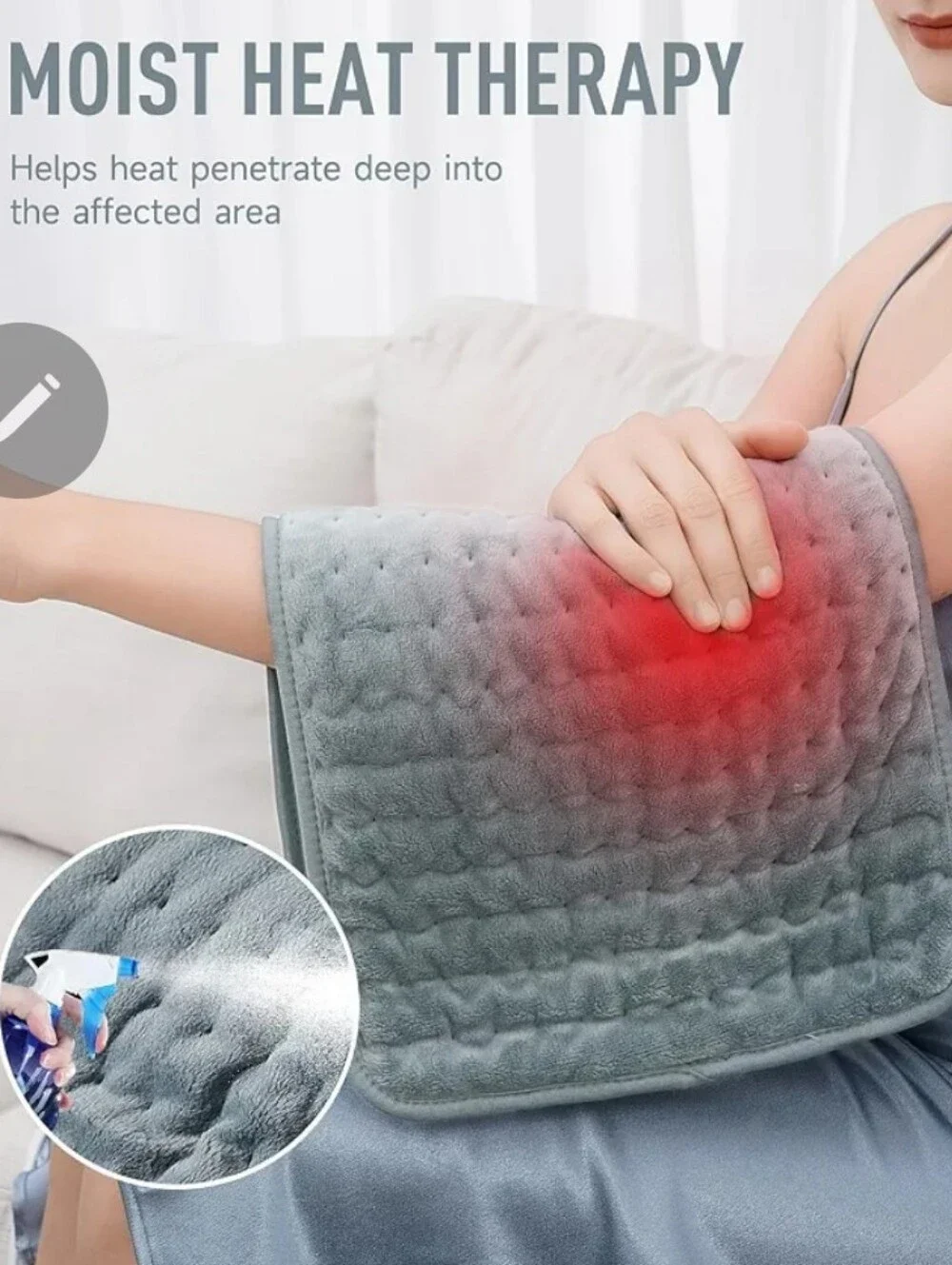 KOT Heating Pad for Back Pain Relief & Cramps, Heating Pads with Auto Shut Off